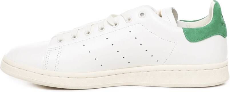 adidas Originals Witte Leren Sneakers met Rubberen Zool White Heren