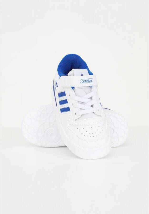 adidas Originals Witte sneakers voor pasgeborenen met X-design White Unisex