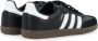Adidas Originals Zwarte leren Samba Sneaker Black Dames - Thumbnail 3