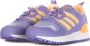 Adidas Paarse Lage Sneaker met Oranje Accents Purple Dames - Thumbnail 5