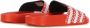Adidas Adilette Dames Slippers en Sandalen Red Synthetisch 2 3 Foot Locker - Thumbnail 6