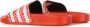 Adidas Adilette Dames Slippers en Sandalen Red Synthetisch 2 3 Foot Locker - Thumbnail 8