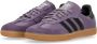 Adidas Retro Stijl Lage Schoen met Violet Details Purple - Thumbnail 4