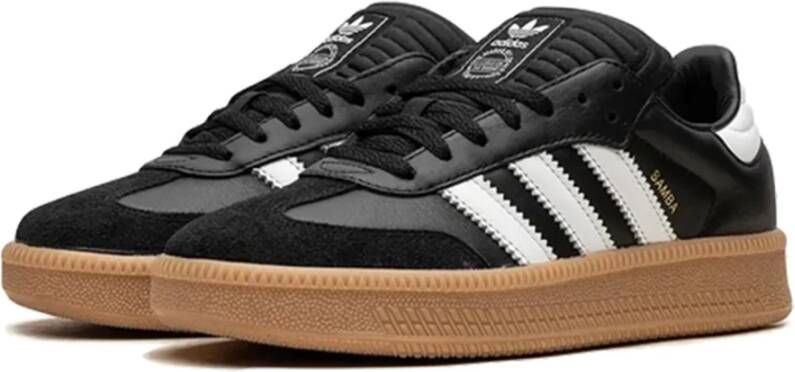 Adidas Retro Style Zwart Gum Sneaker Black Dames
