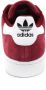 Adidas Originals Bordeauxrode Campus 2 Zijde Suede Sneakers Red Dames - Thumbnail 10