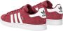 Adidas Originals Bordeauxrode Campus 2 Zijde Suede Sneakers Red - Thumbnail 12