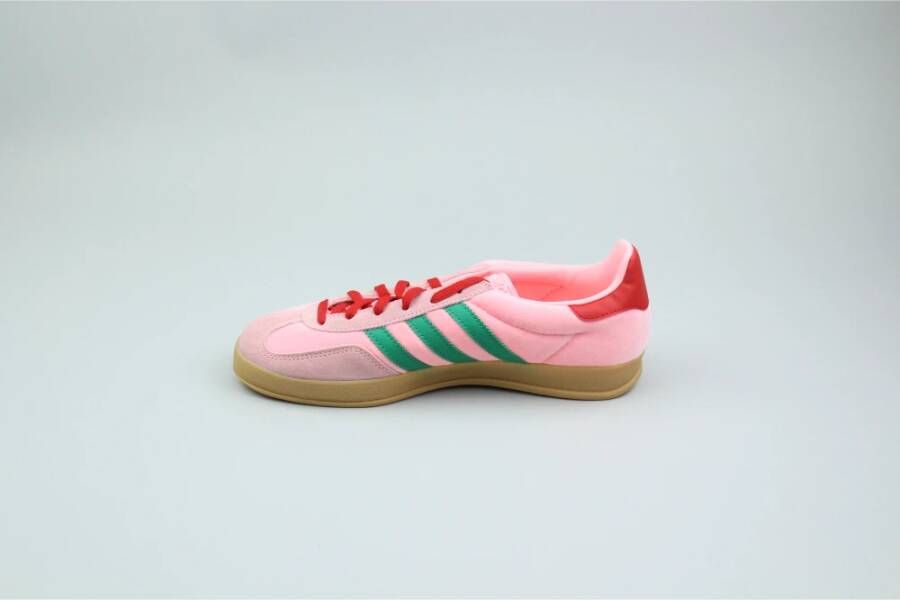 Adidas Roze Velvet Gazelle Indoor Sneaker Pink Dames