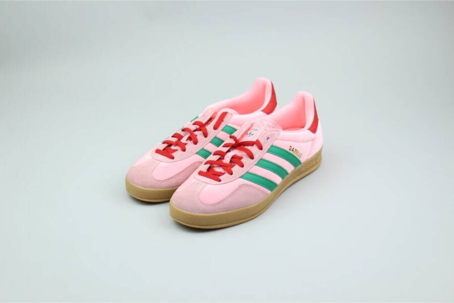 Adidas Roze Velvet Gazelle Indoor Sneakers