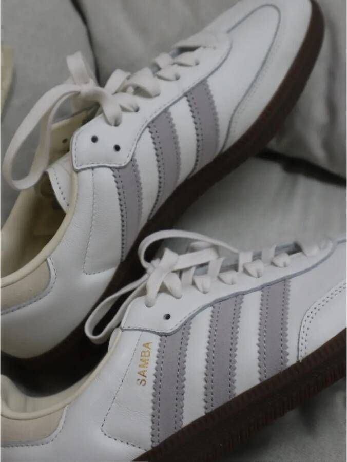 Adidas Samba OG Core White Sneakers White Heren