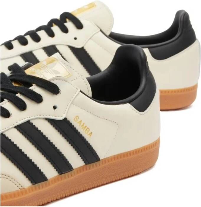 Adidas Samba OG Cream White Black Sand Beige Heren