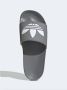Adidas Originals Adilette Lite badslippers grijs wit - Thumbnail 7