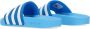 Adidas Adilette Badslippers Sky Rush White Blue Dames - Thumbnail 11