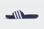 Adidas Adissage Badslippers Dark Blue Cloud White Dark Blue - Thumbnail 13