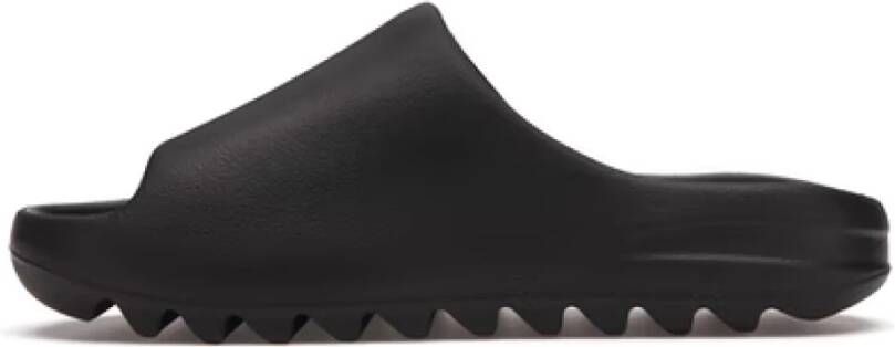 Adidas Yeezy Slide Onyx Zwarte zomersandaal Zwart Heren