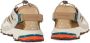 Adidas Ademende beige sneakers met verstelbare hiel en elastische veters Beige Heren - Thumbnail 15