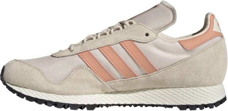 Adidas Verfijnde Vintage Runner Sneakers Beige Heren