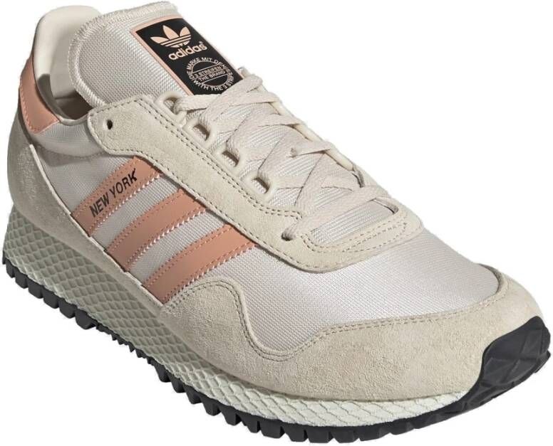 Adidas Verfijnde Vintage Runner Sneakers Beige Heren