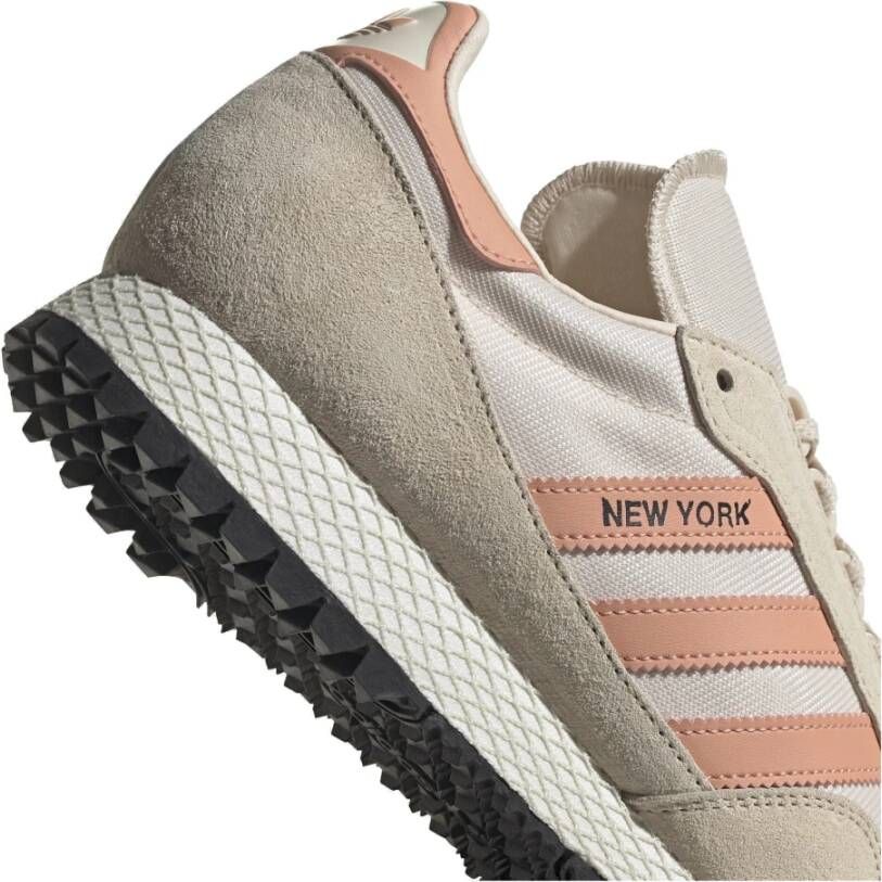 Adidas Verfijnde Vintage Runner Sneakers Beige Heren