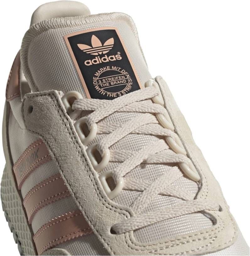 Adidas Verfijnde Vintage Runner Sneakers Beige Heren