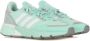 Adidas Lage Dames ZX 1K Boost Sneakers Blauw Dames - Thumbnail 5