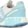 Adidas Lage Dames ZX 1K Boost Sneakers Blauw Dames - Thumbnail 11