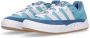 Adidas Adimatic Lage Sneaker Precious Blue Wit Gum Blauw Heren - Thumbnail 3