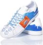 Adidas Handgemaakte Lichtblauw Witte Sneakers Multicolor Dames - Thumbnail 3