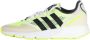 Adidas Originals ZX 1K Boost Schoenen Cloud White Carbon Wonder White Dames - Thumbnail 7