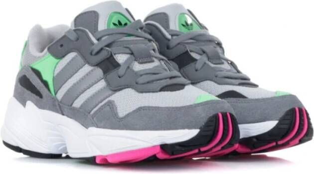 Adidas Yung-96 J Lage Sneakers Grijs Dames