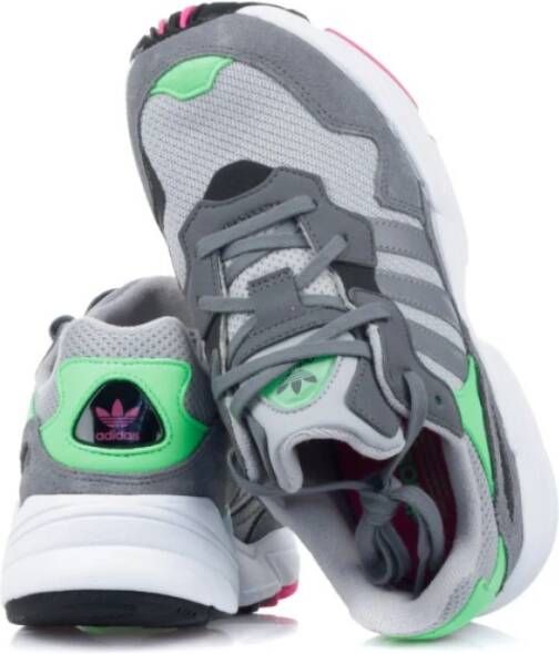 Adidas Yung-96 J Lage Sneakers Grijs Dames