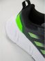 Adidas Performance Questar hardloopschoenen grijs groen zwart - Thumbnail 13