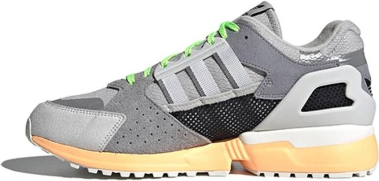 Adidas Gepanelde lage sneakers Grijs Heren