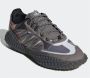 Adidas Sportieve Sneakers met Geometrische Print Grijs Heren - Thumbnail 2