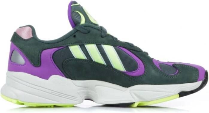 Adidas Sportschoenen Unisex YUNG 1 black greenyellow - Foto 5
