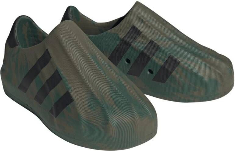 Adidas Groene Synthetische Sneakers Stijlvol Ontwerp voor Heren Groen Heren
