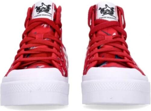 Adidas Platform Mid TM W x Thebe Magugu Power Red Rood Dames