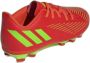 Adidas Kids adidas Predator Edge.4 Gras Kunstgras Voetbalschoenen(FxG)Kids Rood Groen - Thumbnail 8