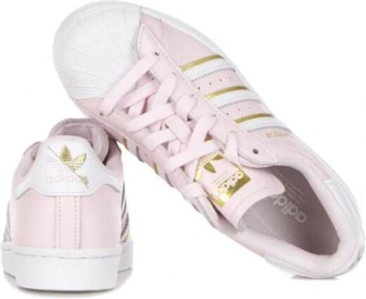 Adidas Superstar W Lage Sneaker voor Dames Roze Dames