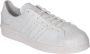 Adidas Witte Leren Sneakers Ronde Neus Vetersluiting White - Thumbnail 9