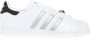 Adidas Parijse Charme Witte Superstar Sportschoenen Wit Dames - Thumbnail 8