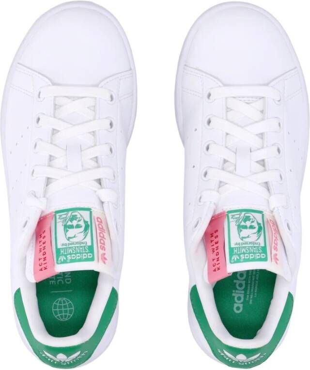 Adidas Cloud White Green Bliss Pink Sneakers voor dames Wit Dames