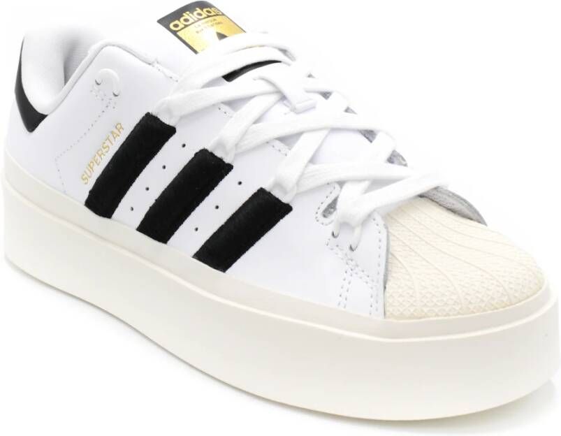 Adidas Witte Leren Sneakers voor Dames Wit Dames