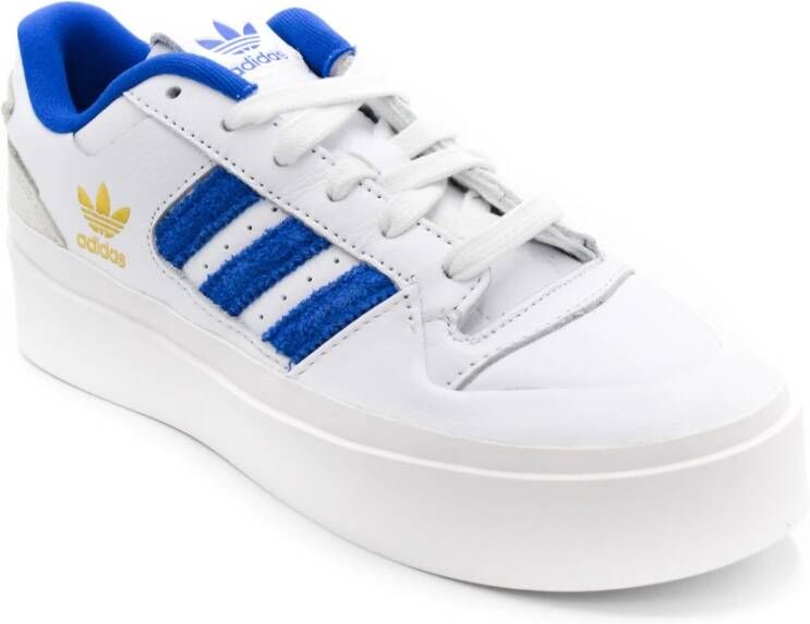 Adidas Nieuwe leren sneakers voor dames met synthetische voering en rubberen zool Wit Dames
