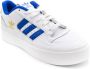 Adidas Nieuwe leren sneakers voor dames met synthetische voering en rubberen zool White Dames - Thumbnail 9