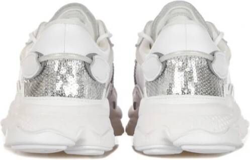 Adidas Lage Top 3D Geprinte Casual Sneakers Wit Dames