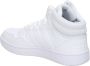 Adidas Sportswear Hoops 3.0 Mid Classic Schoenen Dames Wit - Thumbnail 8