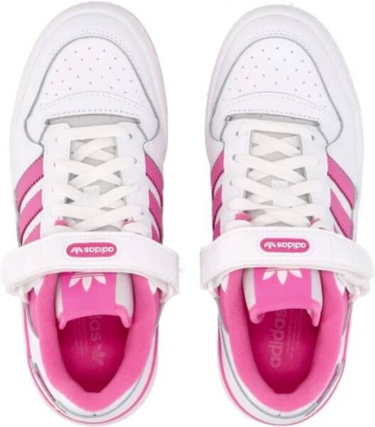 Adidas Stijlvolle lage sneaker voor meisjes Wit Dames