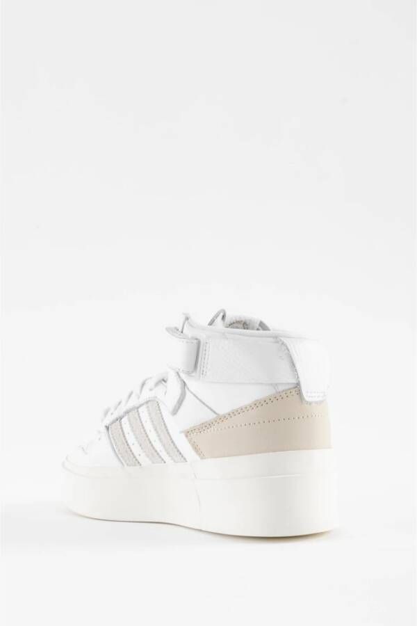 Adidas Chunky Sole Leren Sneakers Wit Dames