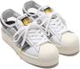 Adidas Originals Superstar Bold W Dames Sneakers Sportschoenen Schoenen Wit Transparant FV336 - Thumbnail 6