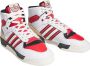 Adidas Leren Sneakers met Unieke Inzetstukken White Dames - Thumbnail 3